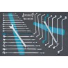 Assortiment d'outils pour servante 163- 30/25 Clé Hazet