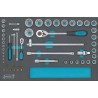 Assortiment d'outils pour servante 163- 57/56 clé a cliquet Hazet