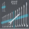 Assortiment d'outils pour servante 163- 99/18 Jeu de clés mixtes Profil Traction a 12 pans extérieurs/nombre d'outils 18