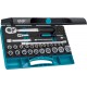 Coffret de douilles 1/4"+1/2"47 pièces 953 SPC Hazet