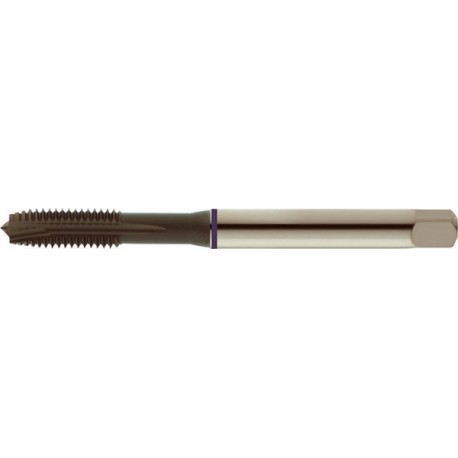Taraud machine pour trous débouchants, 2 x D trou débouchant, surface traitée à la vapeur, DIN 376 B, Filetage M20, Pas 2,5 mm, Long. totale : 140 mm