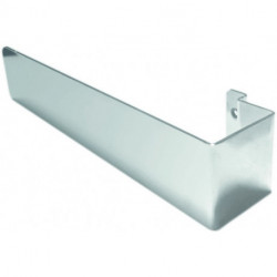 Porte-serviettes LISCIO 600mm, forme ouverte chrome