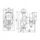 Pompe de circulation Wilo Stratos PICO plus, 30/0,5-6, DN32(11/4"), G 2", KTL, longueur 180 mm