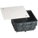 ISO - Boite de jonction avec avec couvercle, UP, 100X100X50 mm (Par 10)