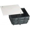 ISO - Boite de jonction avec avec couvercle, UP, 100X100X50 mm (Par 10)