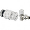 Ensemble thermostatique angle 5x tête thermostatique Uni SH 5x robinet thermostatique UT angle DN 15