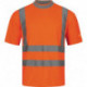 T-shirt haute visibilité BRIAN Taille L orange SAFESTYLE