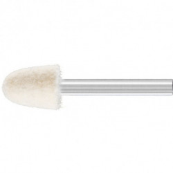 Tige de polissage en feutre D15xH20 mm 6 mm feutre KEL PFERD