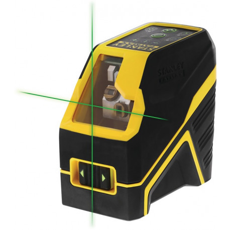 Laser en croix FatMax® FCL-G 20m avec récepteur 50m ± 3mm/10m STANLEY