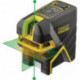 Laser en croix FatMax® FM 2points Li-Ion vert 30(récepteur 50m)/Pk.45m ±3mm/10m