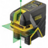 Laser en croix FatMax® FM 2points Li-Ion vert 30(récepteur 50m)/Pk.45m ±3mm/10m