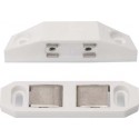 Fermeture aimantée Nr.lS6W blanc Silam ls (Par 20)