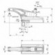 Pince de puissance N°7600 32 kN M12x14mm courte AMF