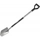 Beche de jardin Pointe formmit Manche acier Ergoline