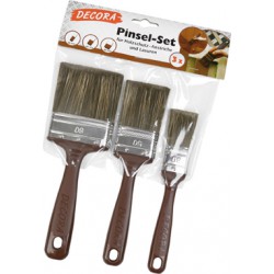 Set de pinceau 30/50/80mm Decora