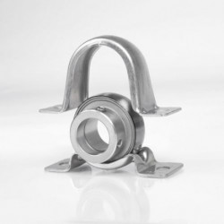 Ensemble palier à semelle/boîtier M-ASPP205 25mm vis sans tête NTN