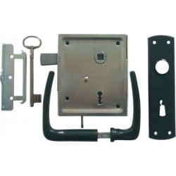 Ensemble serrure porte PZ m. Grt. u. hebender Falle