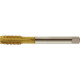 Taraud machine pour trous débouchants, DIN 376, Surface à revêtement TiN, Filetage : M12, Pas 1,75 mm, Long. totale 110 mm, queue Ø 9,0 mm
