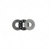Roulement à billes axial à gorge profonde 51100 G int 10mm Ext 24mm B.9mm NACHI