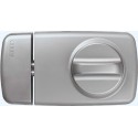 Verrou de porte avec bouton tournant Argent - ABUS 532696 7010 S