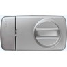 Verrou de porte avec bouton tournant Argent - ABUS 532696 7010 S