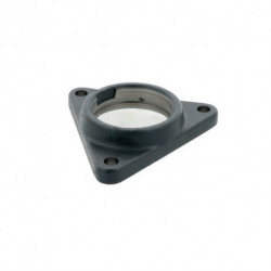Palier à bride GEHCFTR07 -GG 72mm Ext 128mm B.27mm triangulaire INA