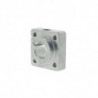 Support d'arbre FW20 B 20mm Ext. 50mm B.23mm Alu.INA
