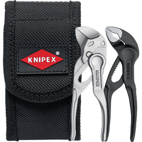 Jeu de pinces Minis Contenu 2 pièces Etui ceinture KNIPEX