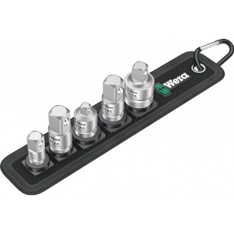 Jeu de pièces de liaison 781/5 Set 5 pièces avec support WERA