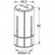 Tête thermostatique HEIMEIER Halo-B BehMod. Plage de consigne 8-26 degrés C
