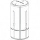 Tête thermostatique HEIMEIER Halo-B BehMod. Plage de consigne 8-26 degrés C