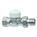 Robinet de radiateur V-exakt II RG nickelé passage 1/2 pouce kvs 0,86 (par 20) (Par 20)