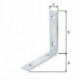 Equerre longue L100x100 mmmm B.20mm etroite acier (Par 20)