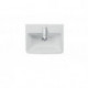 Lave-mains Duravit Duravit No 1 blanc, avec trop-plein, 1 trou pour robinetterie 450x350mm