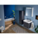 Duravit lavabo pour meuble Duravit No 1 avec trop-plein, 1 trou pour robinetterie, blanc 600x460mm