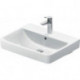 Duravit lavabo pour meuble Duravit No 1 avec trop-plein, 1 trou pour robinetterie, blanc 600x460mm
