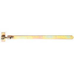 Charnière de volet lar.40mm L.660x40mm S.5mm STA galv.jaune galv.réglable sur 30mm GAH