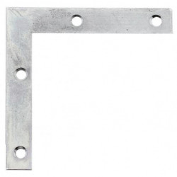 Equerre L.75x75mm lar.12mm S.1.25mm acier .GAH (Par 50)