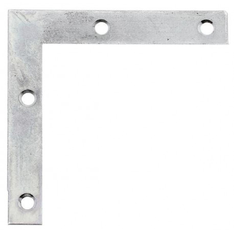 Equerre L.75x75mm lar.12mm S.1.25mm acier .GAH (Par 50)