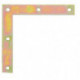 Equerre L.100x100mm lar.15mm S.1.5mm acier .GAH (Par 50)