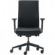 Chaise de bureau pivotante à technologie synchrone noir 410-520mm avec accoudoirs Capacité de charge 110kg