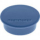 Aimant Premium D.40mm bleu foncé MAGNETOPLAN (Par 10)