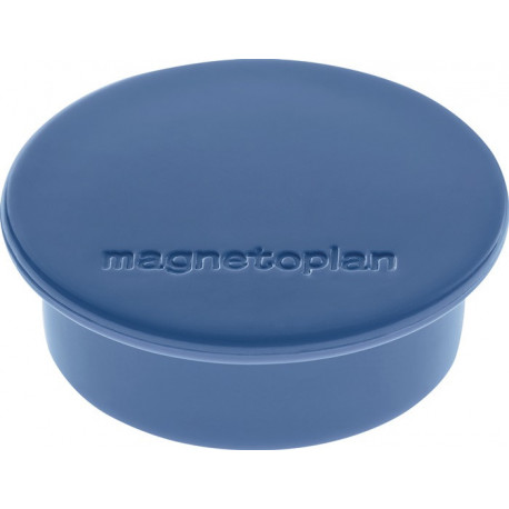 Aimant Premium D.40mm bleu foncé MAGNETOPLAN (Par 10)