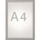 Affiche dépliante format DIN A4 aluminium anodisé MAUL