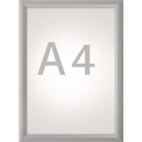 Affiche dépliante format DIN A4 aluminium anodisé MAUL