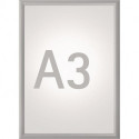 Affiche dépliante format DIN A3 aluminium anodisé MAUL