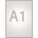 Affiche dépliante format DIN A1 aluminium anodisé MAUL