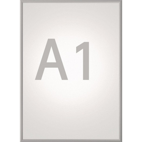 Affiche dépliante format DIN A1 aluminium anodisé MAUL