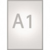 Affiche dépliante format DIN A1 aluminium anodisé MAUL
