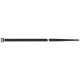 Serre cable Nylon noir 550x9mm a100 unités SapiSelco